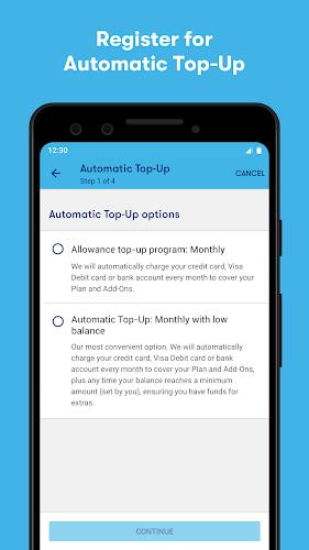 Lucky Mobile My Account Screenshot2