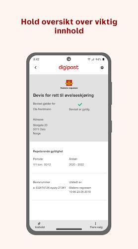 Digipost Screenshot5