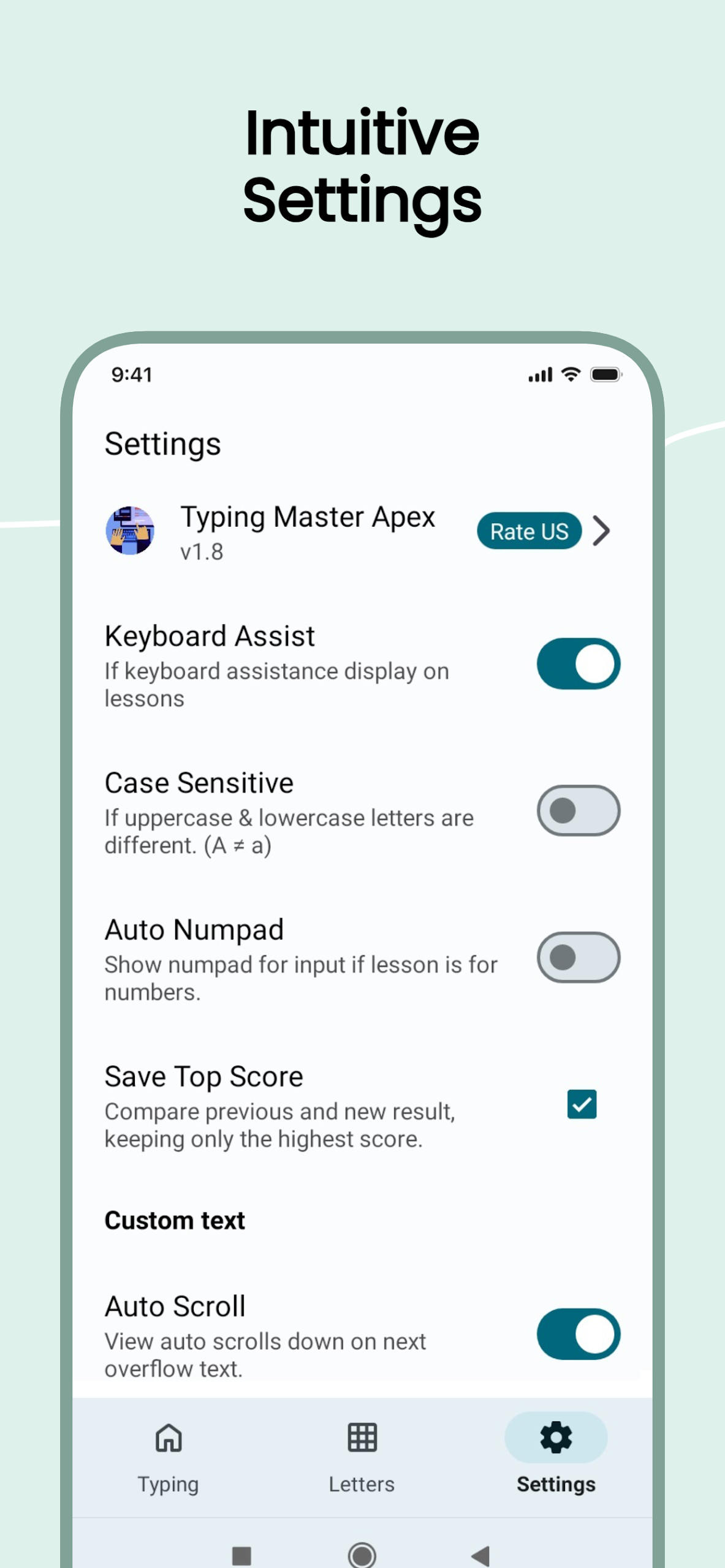 Typing Master Apex Screenshot3