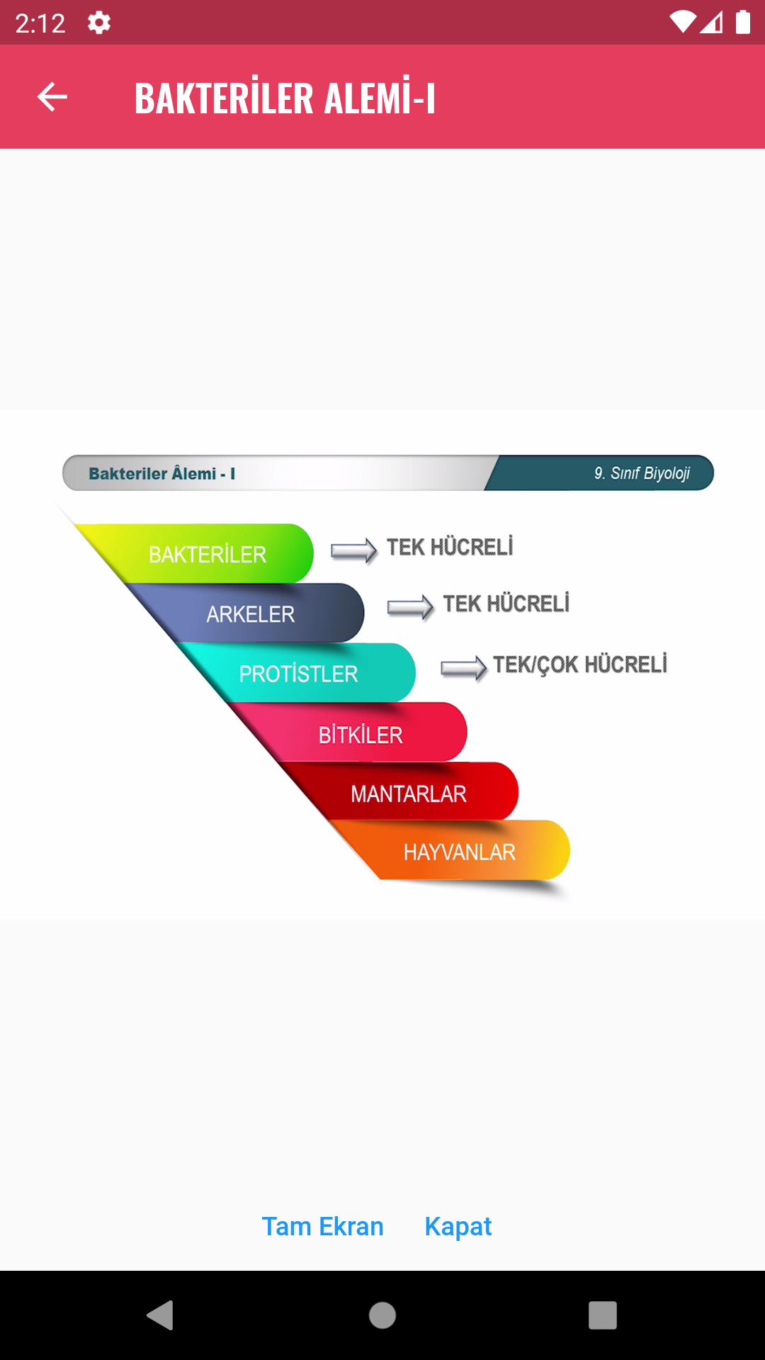 Dersler Cepte Screenshot7