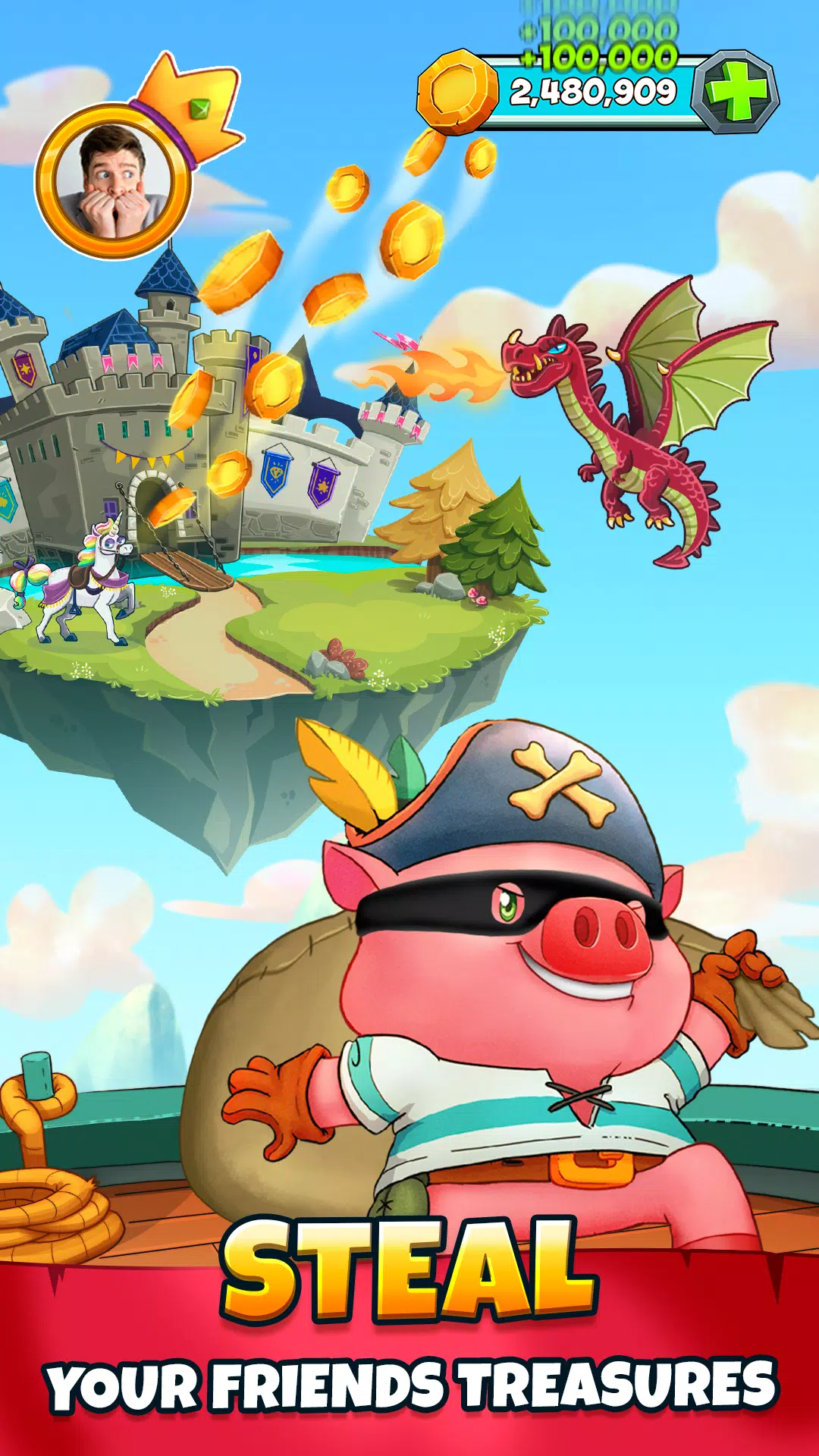 King Boom Pirate Coin Game Screenshot2