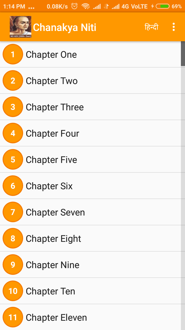 Chanakya Niti (Hindi-English) Screenshot2