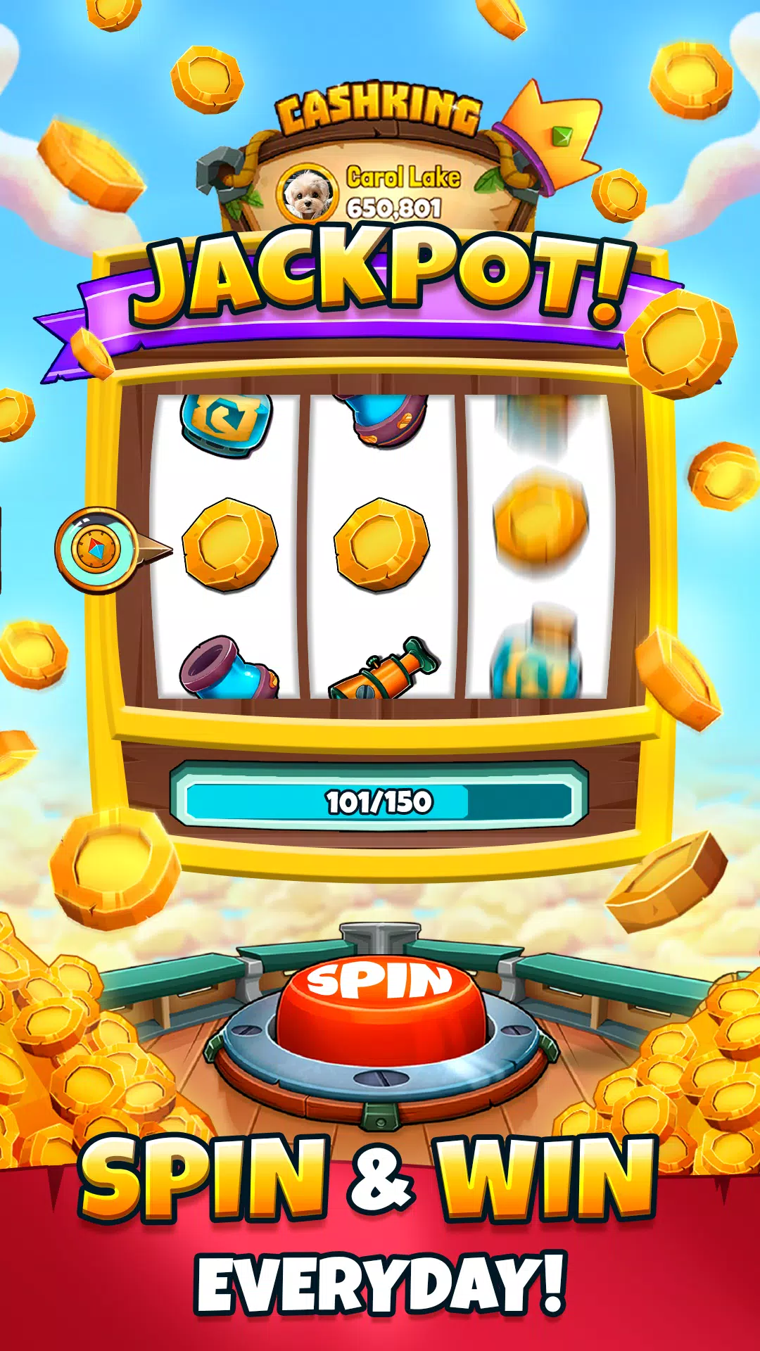 King Boom Pirate Coin Game Screenshot1