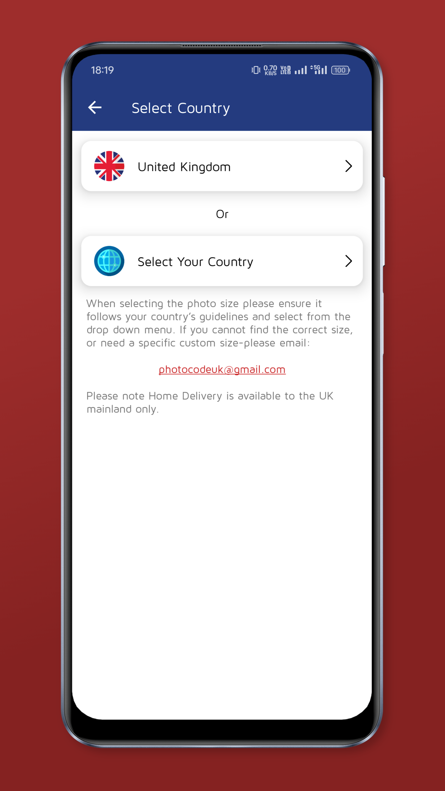 Passport Photo Code UK Screenshot2