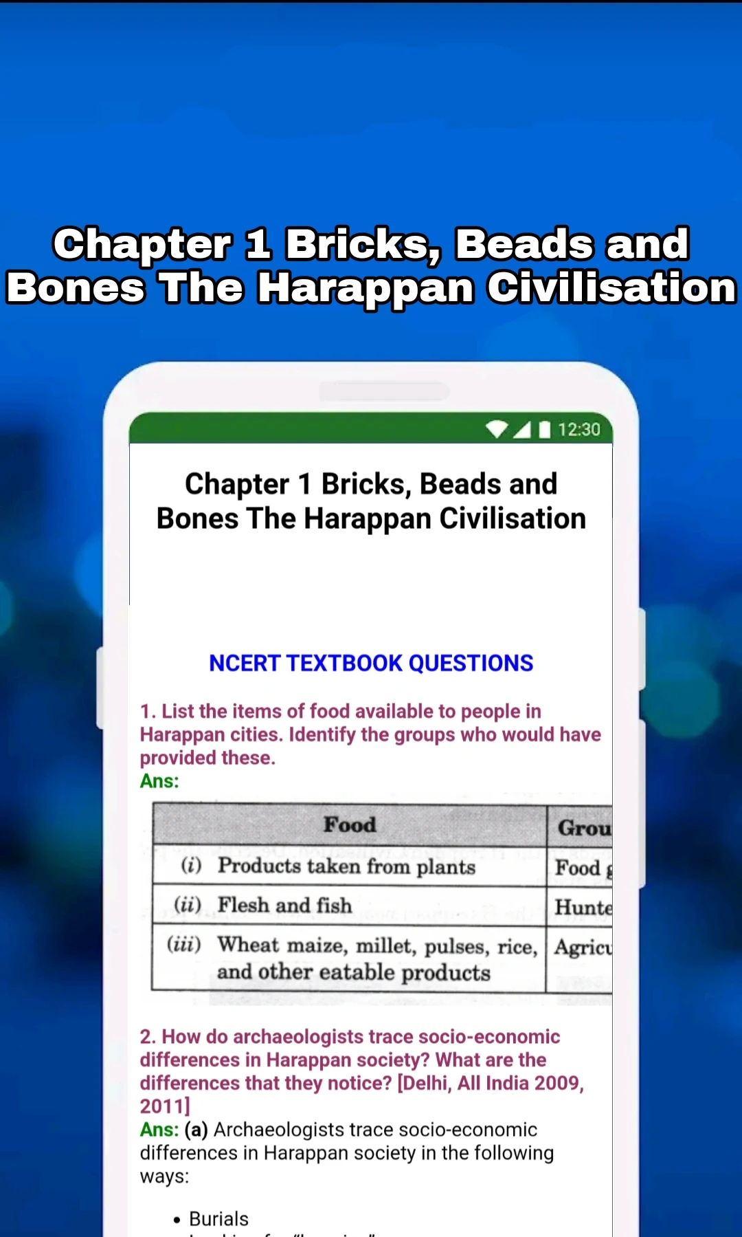 12th Class History Notes & MCQ Screenshot5