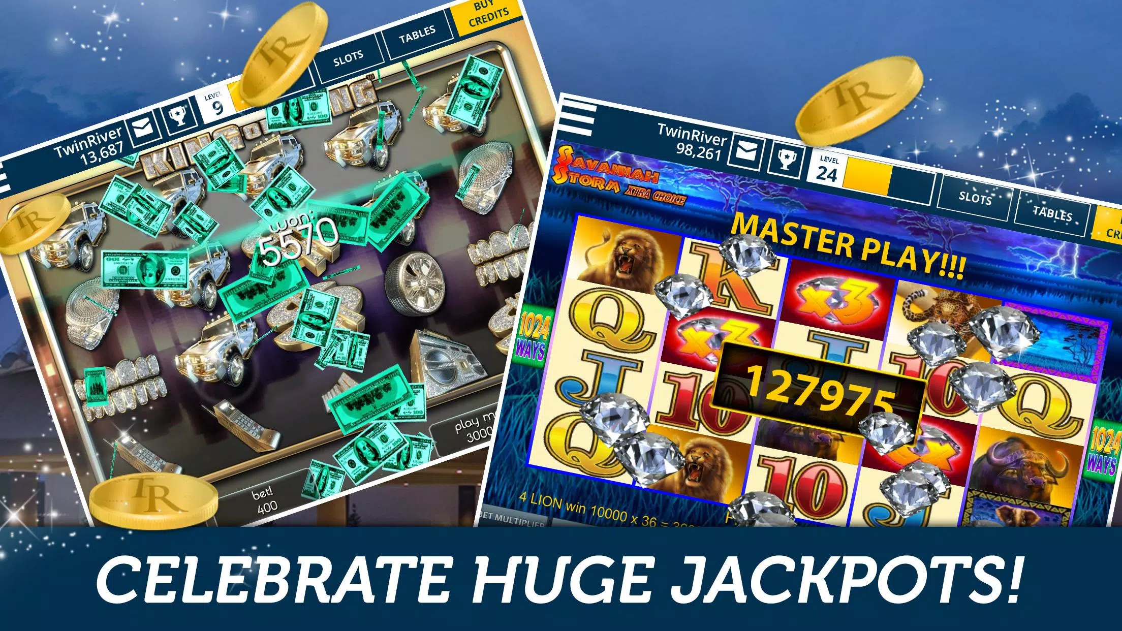 Twin River Social Casino Screenshot1