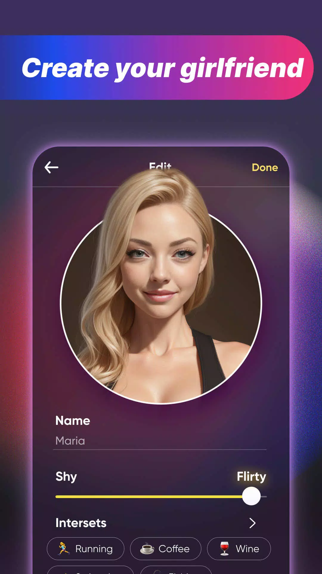 AI Girlfriend Virtual AI Girl Screenshot1