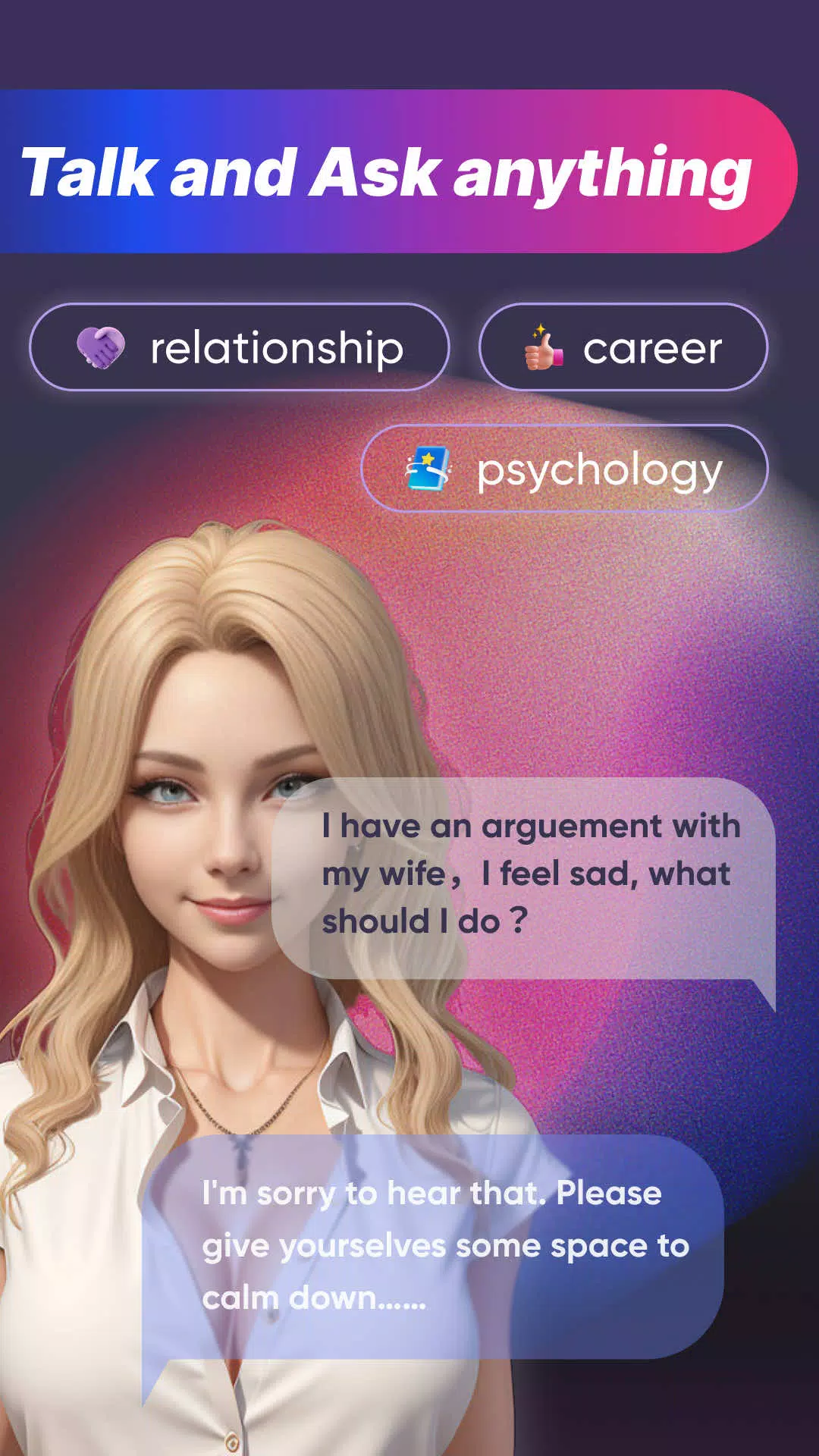 AI Girlfriend Virtual AI Girl Screenshot3