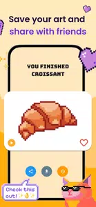 Pixel Buddy: Color by Number Screenshot5