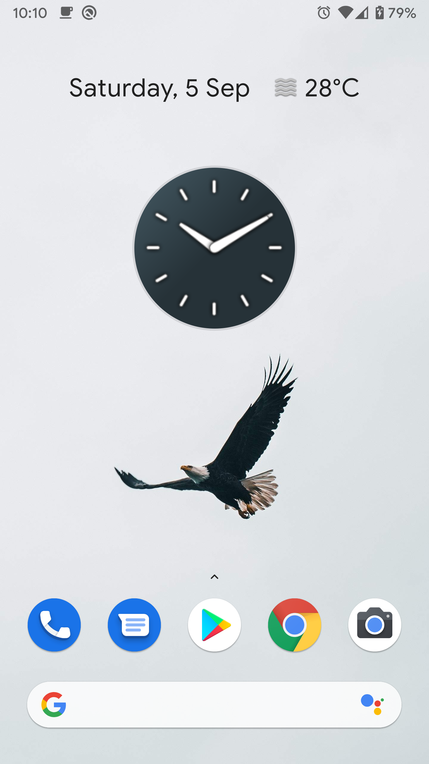 Clean Clock Widget Screenshot3