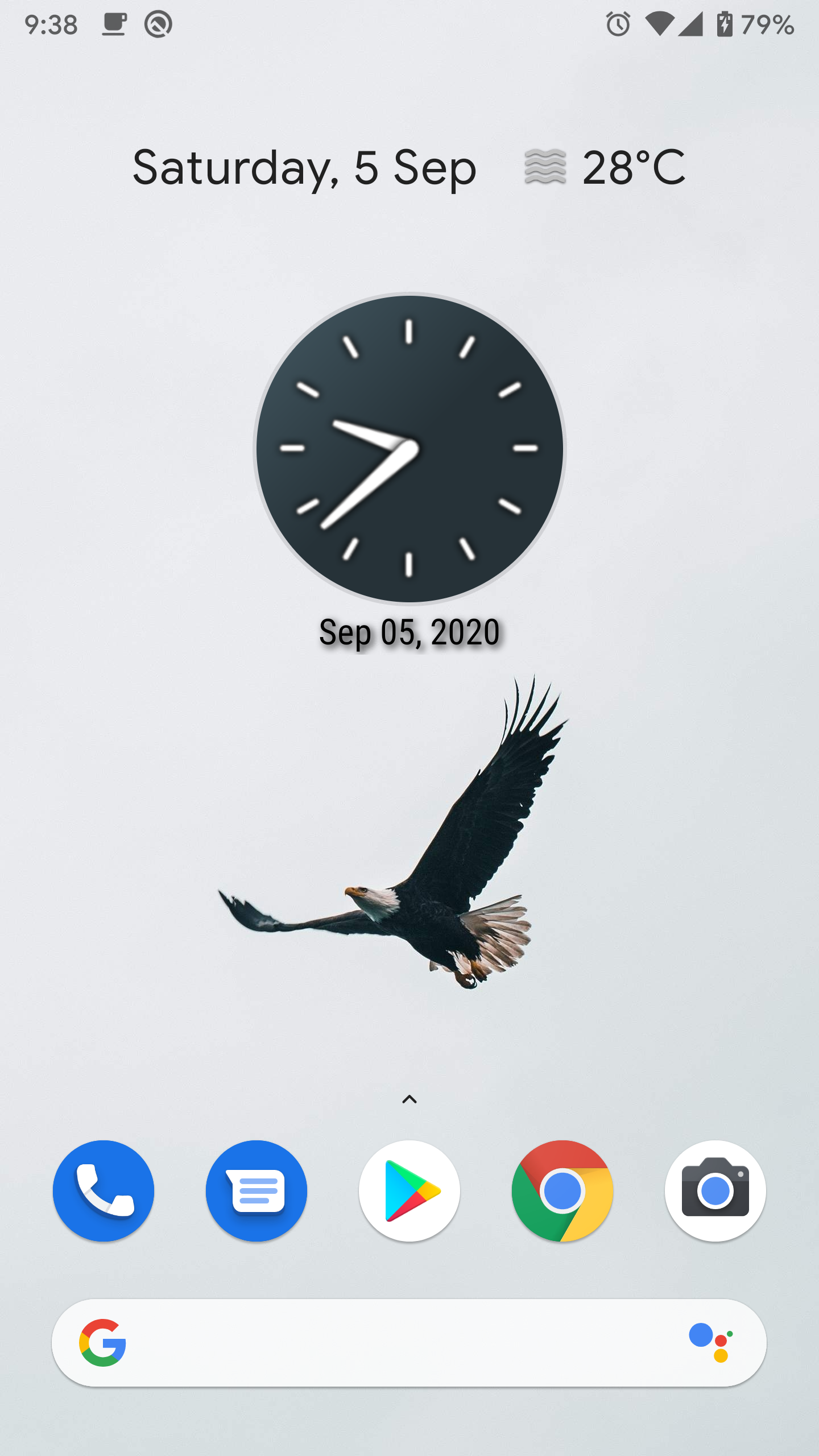 Clean Clock Widget Screenshot2
