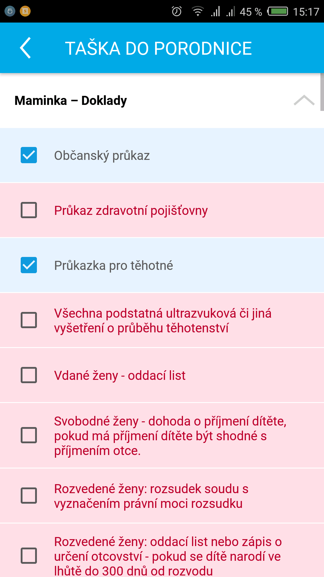 Zdraví v mobilu Screenshot5