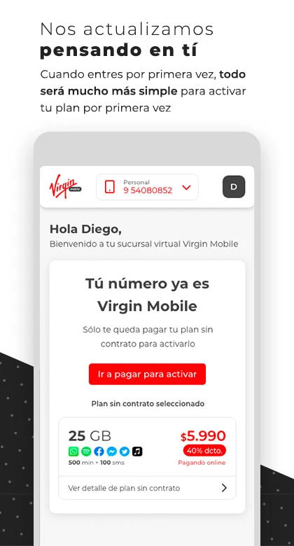 Virgin Mobile Chile Screenshot1