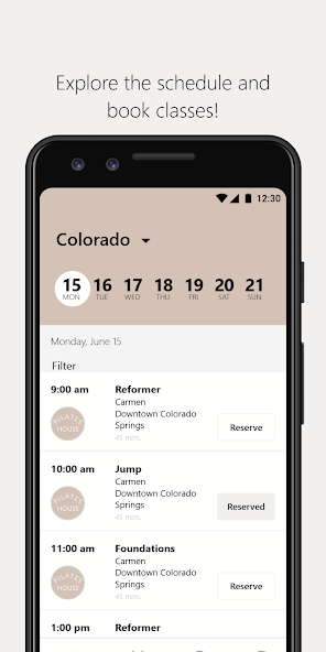 Pilates House Studio Screenshot3