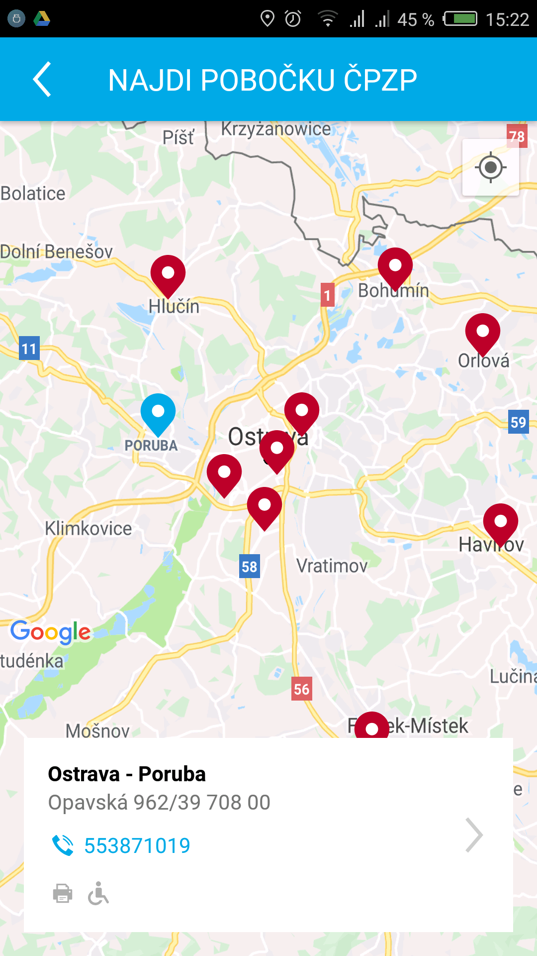 Zdraví v mobilu Screenshot2