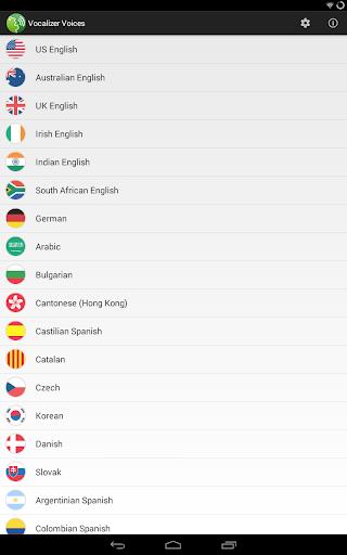 Vocalizer TTS Voice (English) Screenshot3