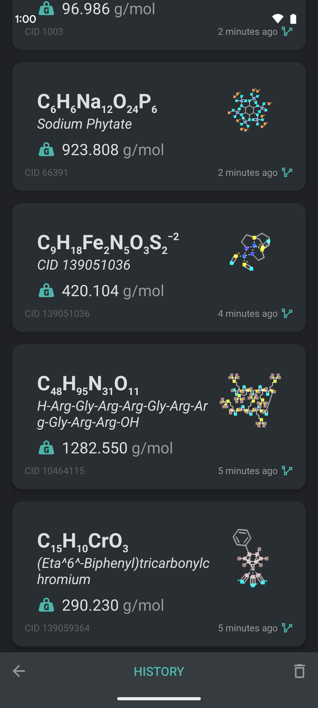 QuickChem: Chemistry Calc Screenshot5