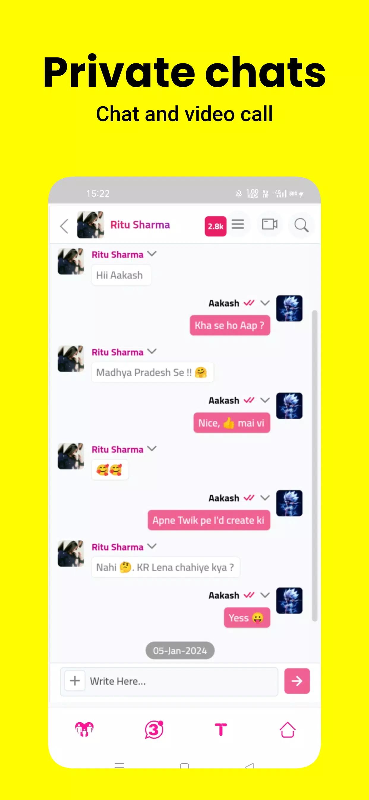 Ladki se baat karne wala App Screenshot4