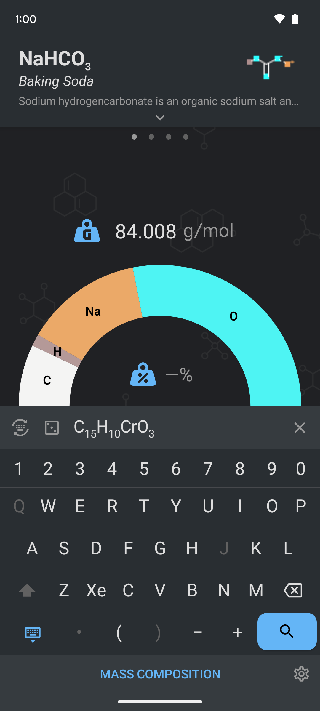 QuickChem: Chemistry Calc Screenshot1