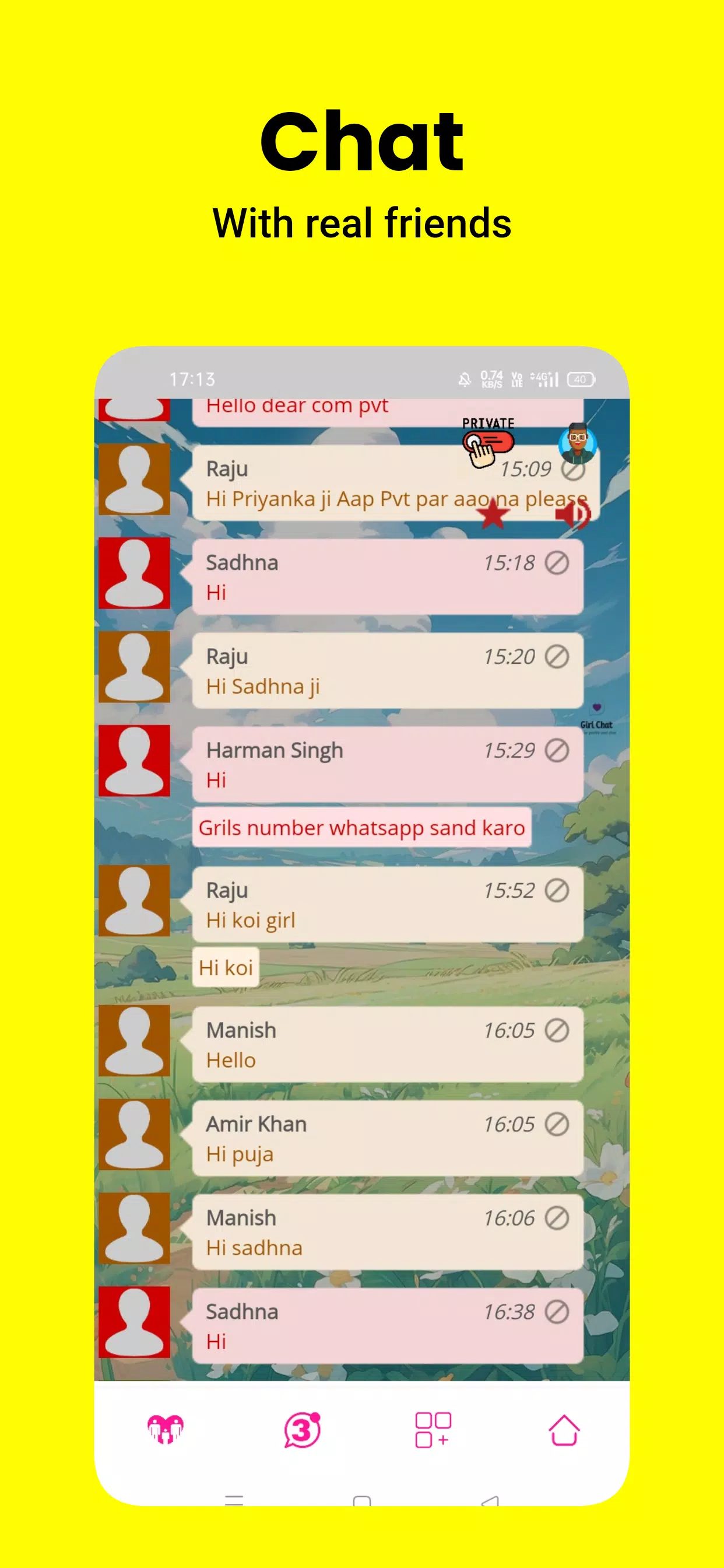 Ladki se baat karne wala App Screenshot2