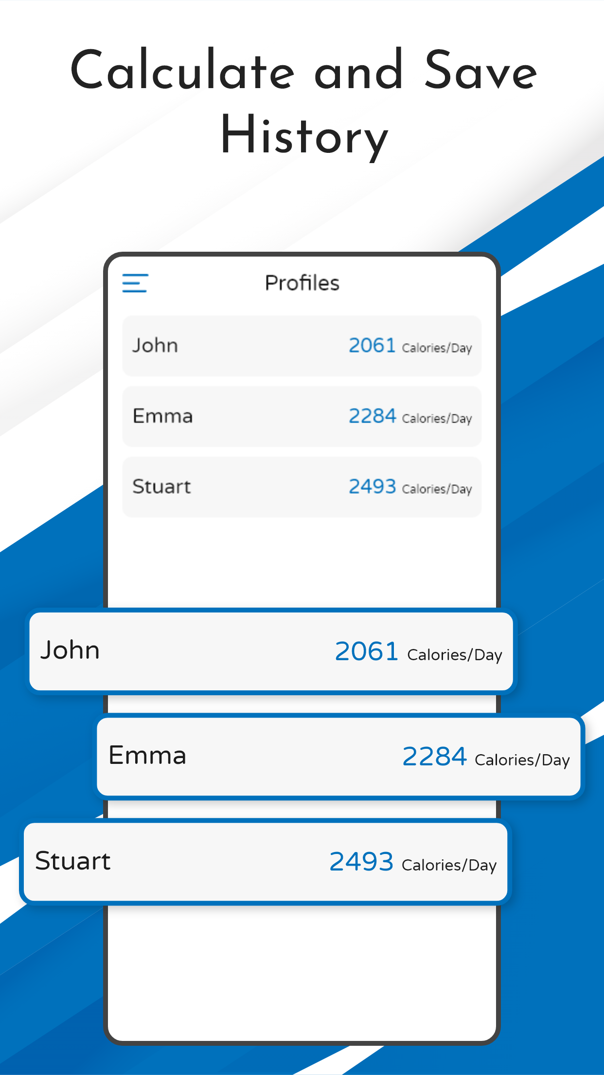 TDEE Calculator Calorie Count Screenshot8
