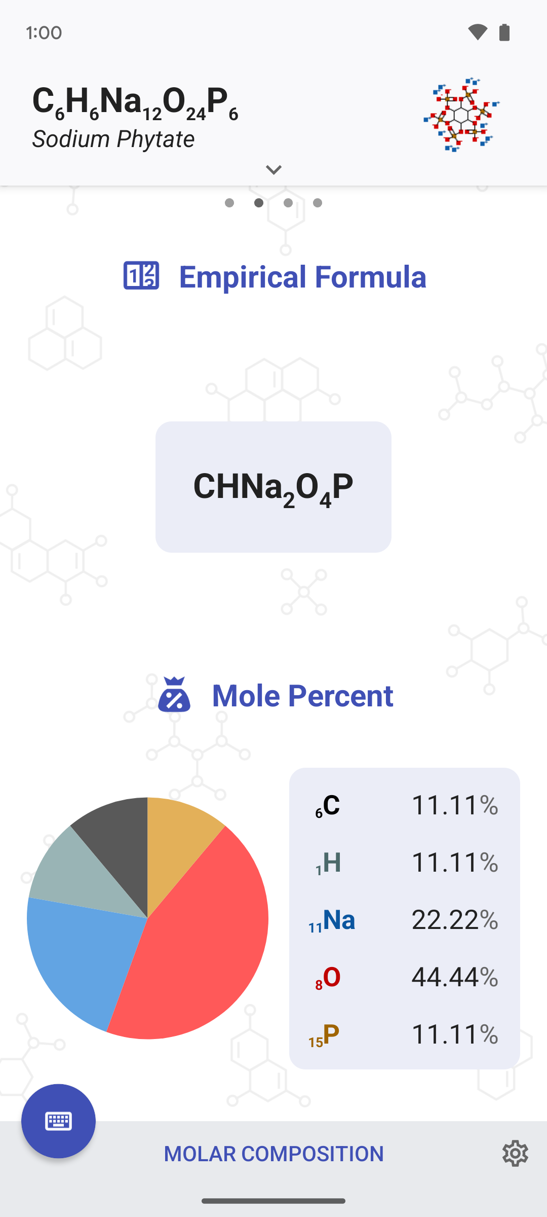 QuickChem: Chemistry Calc Screenshot2