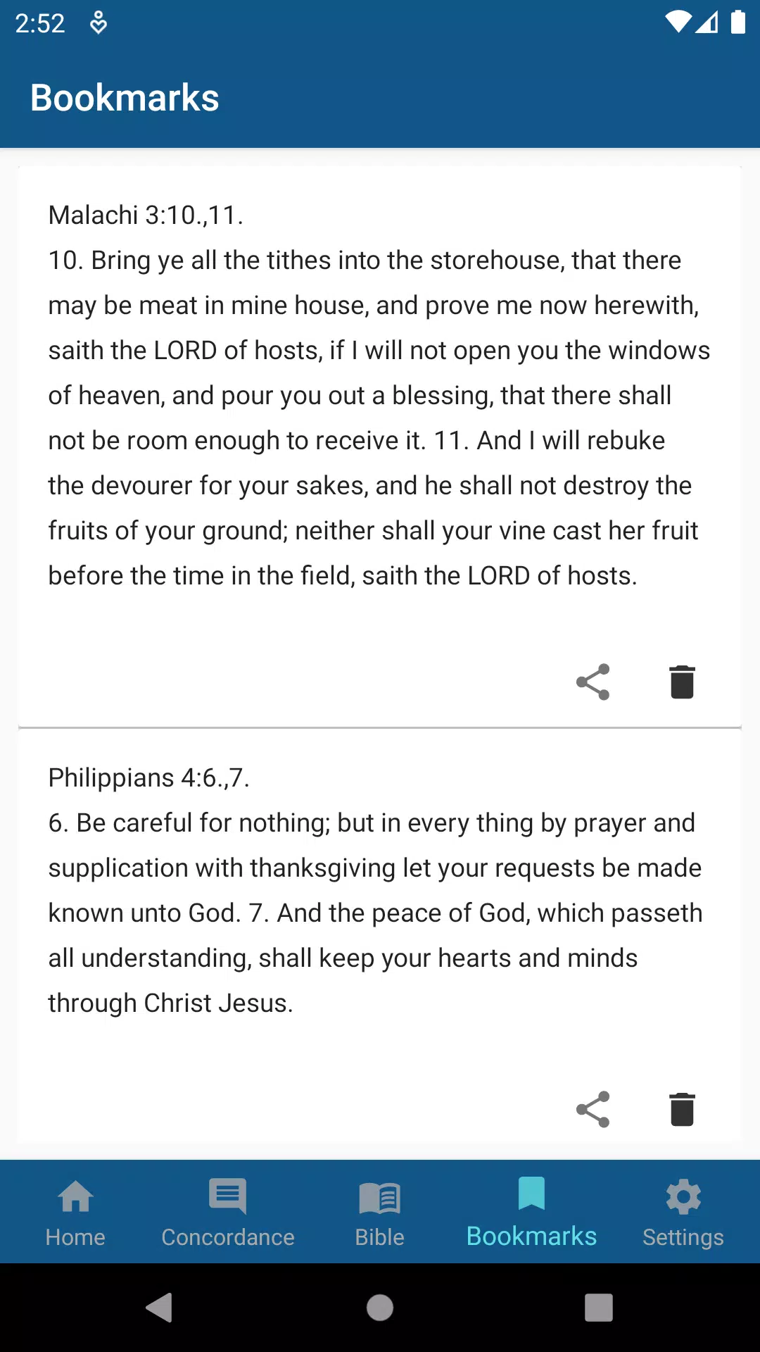 Bible Strongs Concordance +KJV Screenshot6