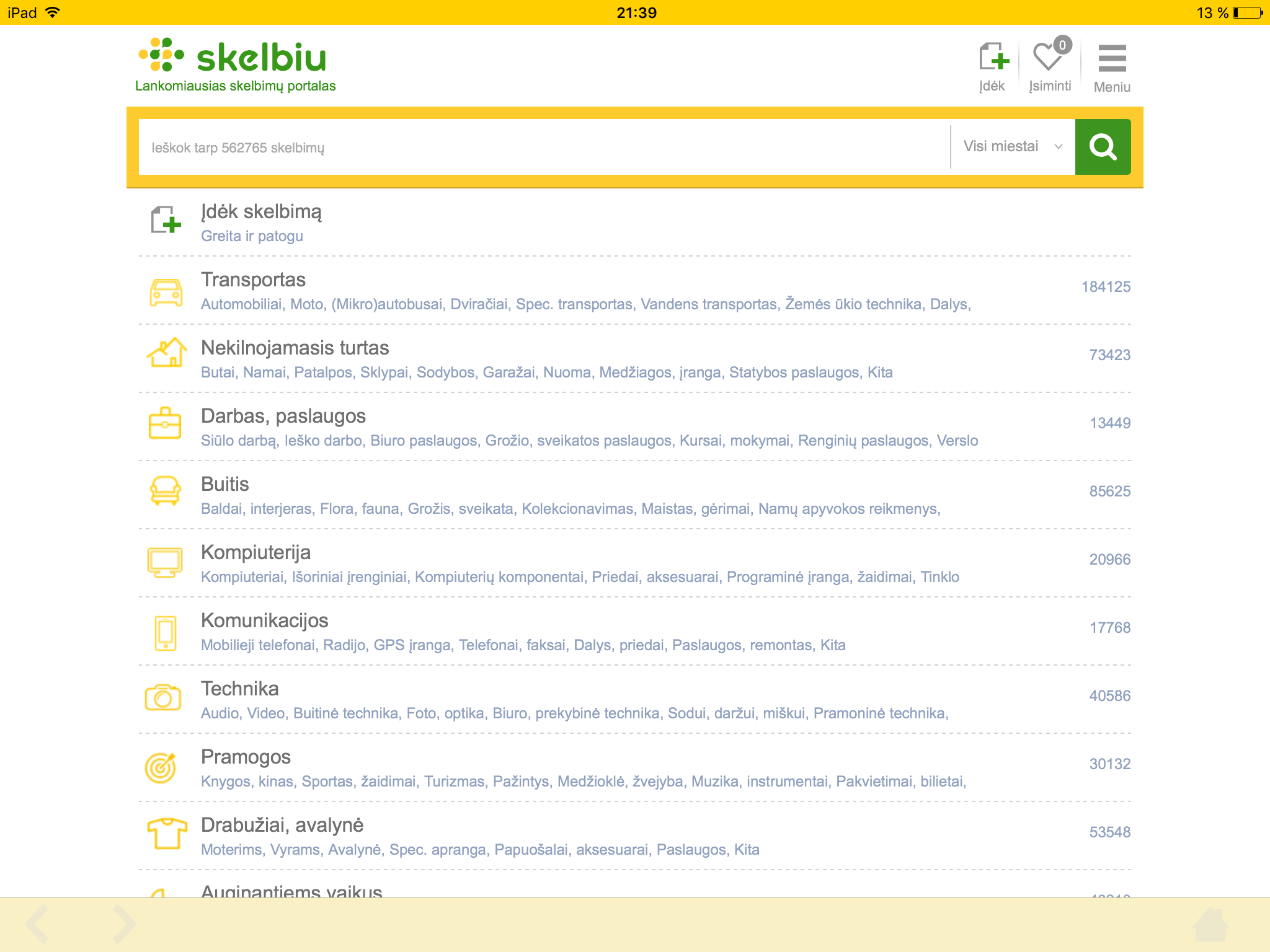 Skelbiu.lt Screenshot6