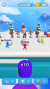Snowball Race 3D: Ice Bridge Screenshot4