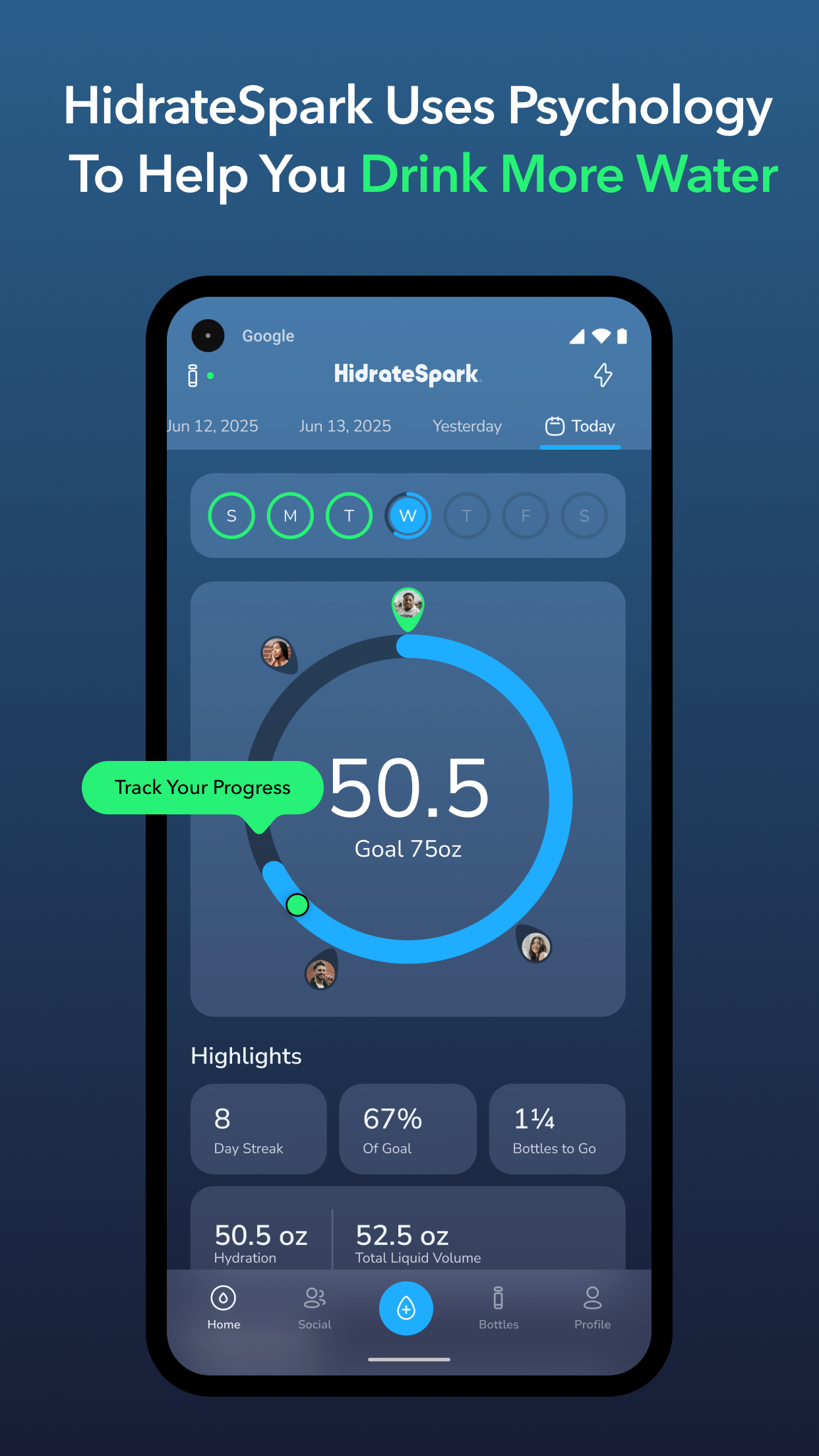 HidrateSpark Water Tracker Screenshot1