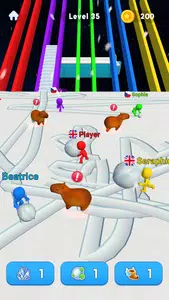 Snowball Race 3D: Ice Bridge Screenshot3