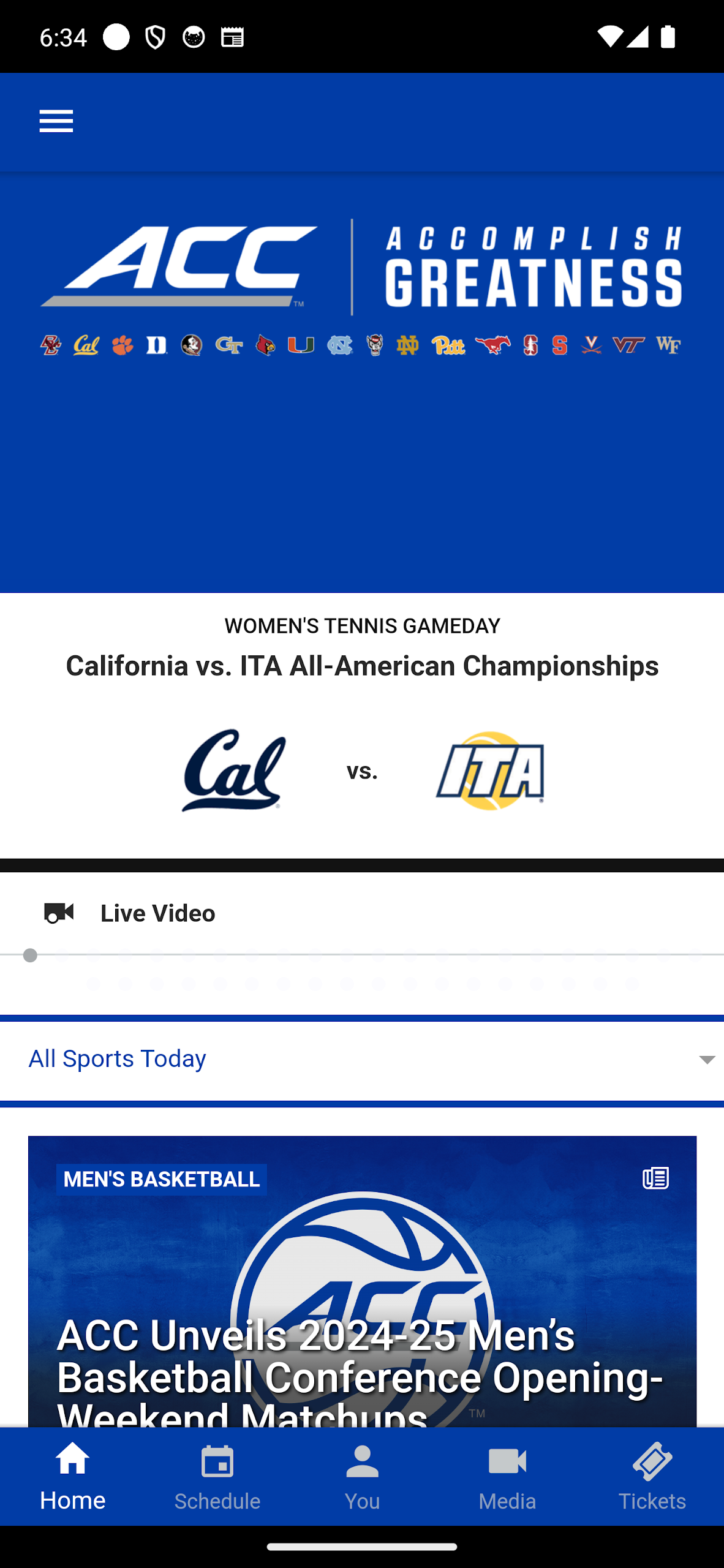 The ACC App Screenshot1
