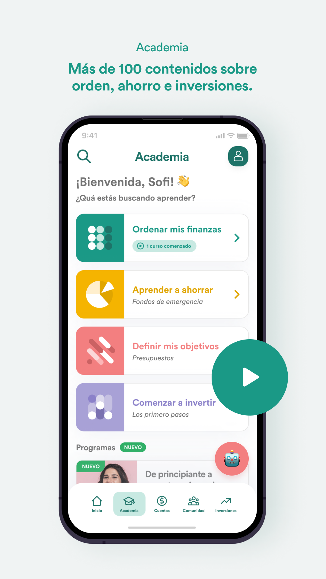 Mujer Financiera Screenshot2