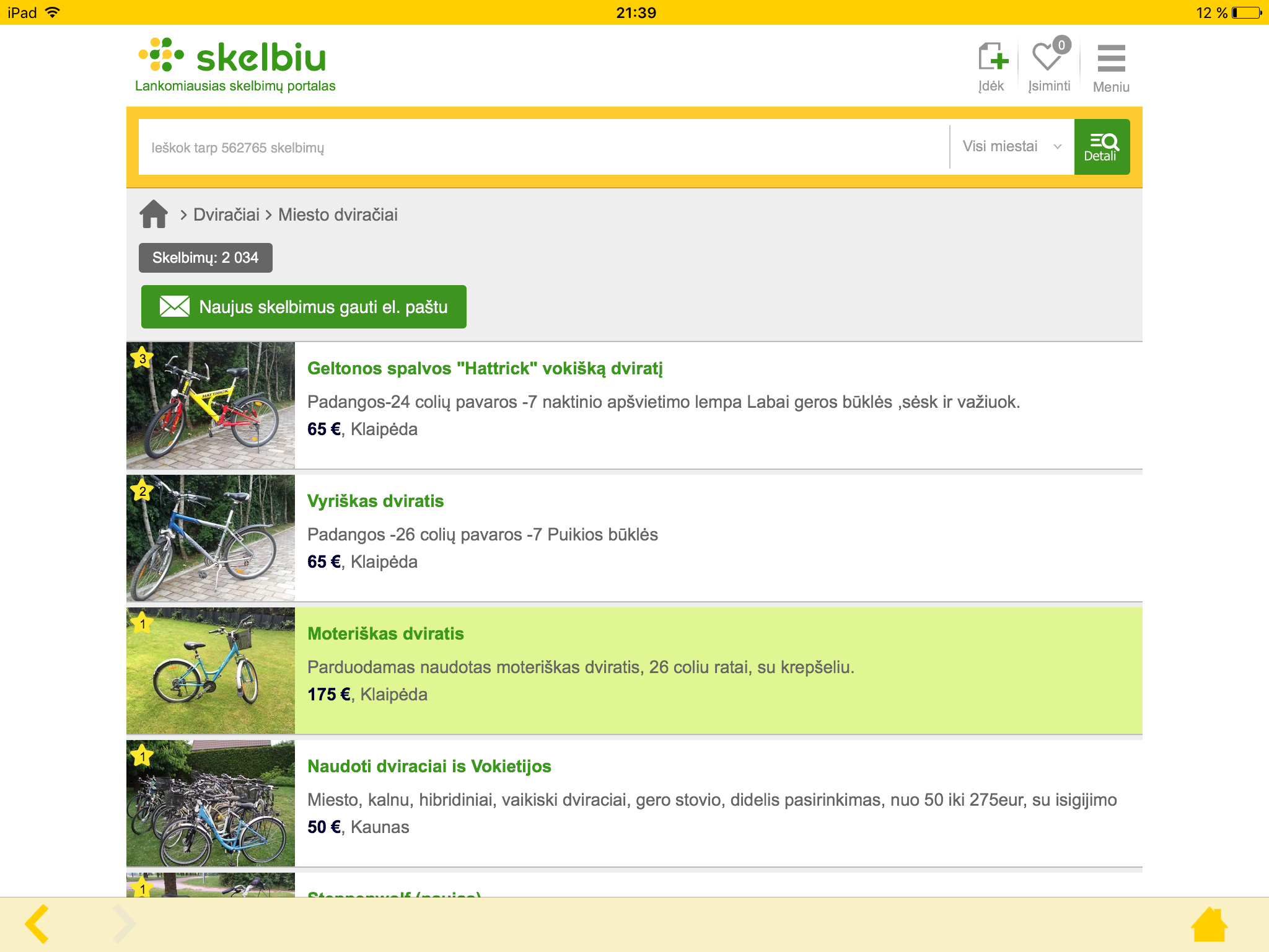 Skelbiu.lt Screenshot7