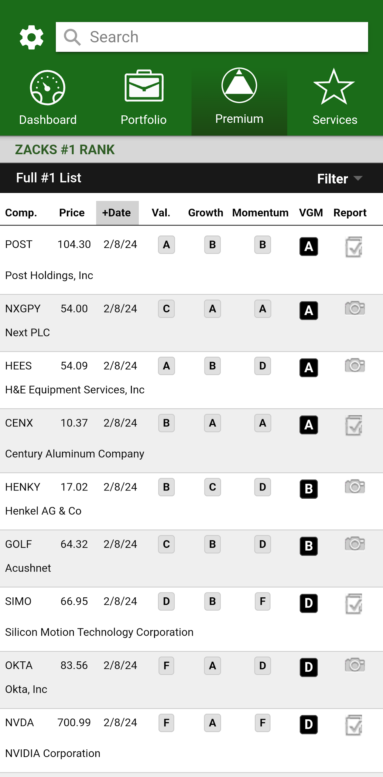 Zacks Stock Research Screenshot3