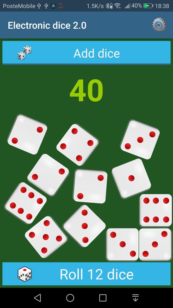 Electronic Dice 2.0 Screenshot1