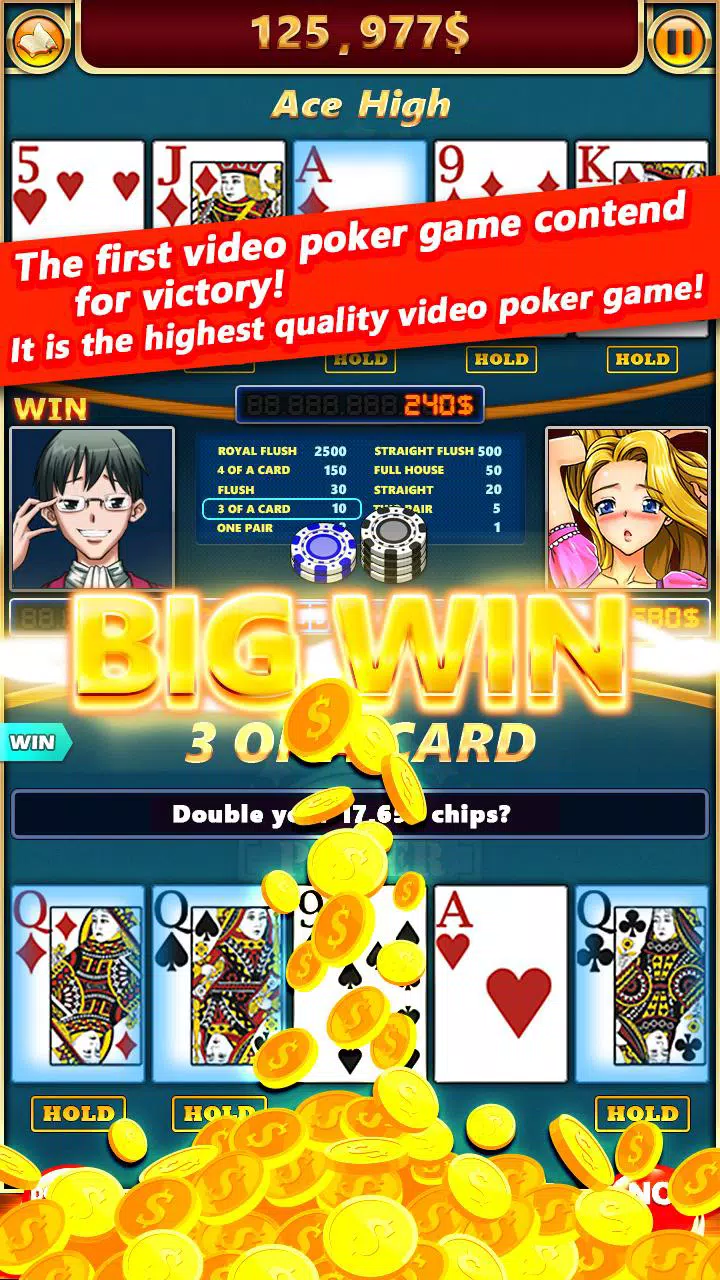 Video Poker Battle Poker Screenshot2