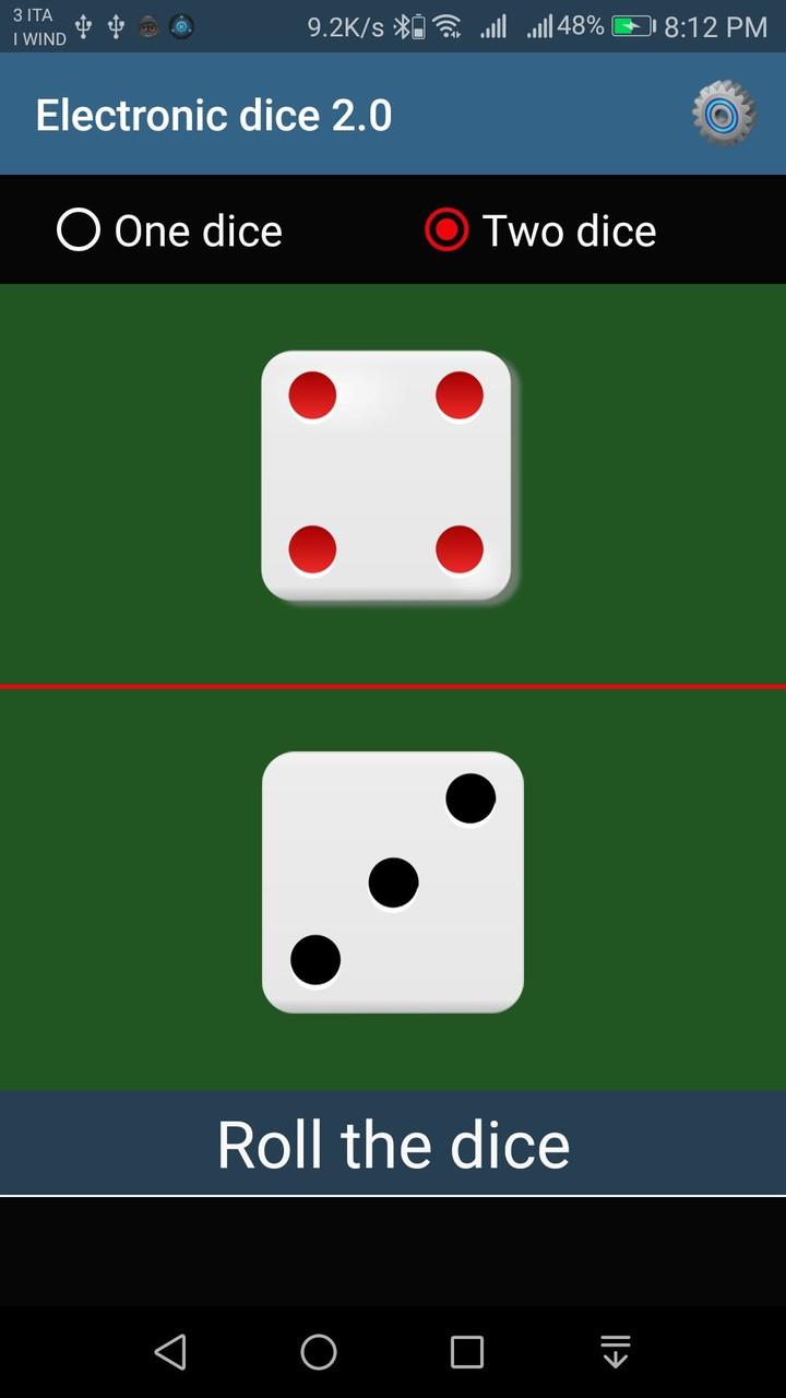 Electronic Dice 2.0 Screenshot5