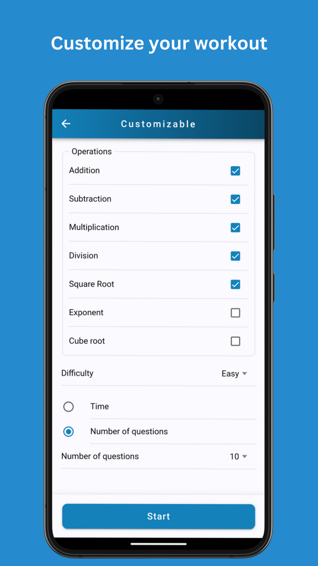 Math Workout - Math Games Screenshot4