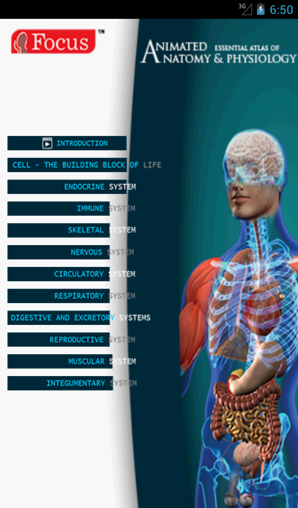 Anatomy and Physiology atlas Screenshot5