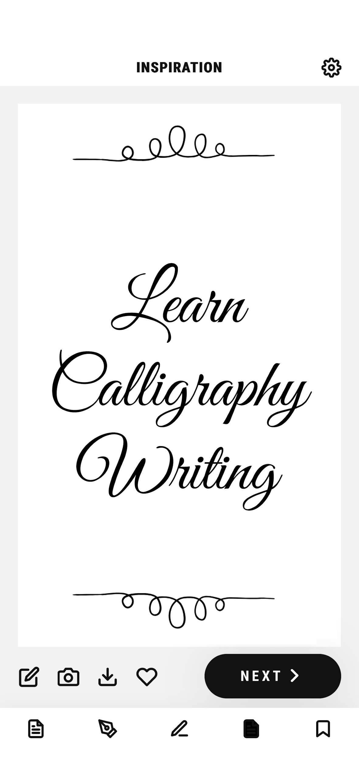 Calligraphy - Cursive Practice Screenshot1
