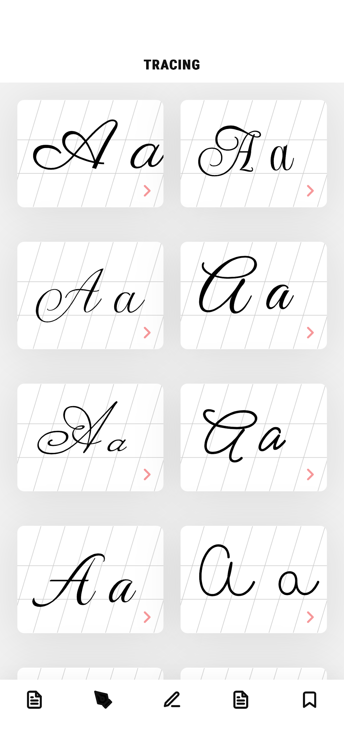 Calligraphy - Cursive Practice Screenshot2
