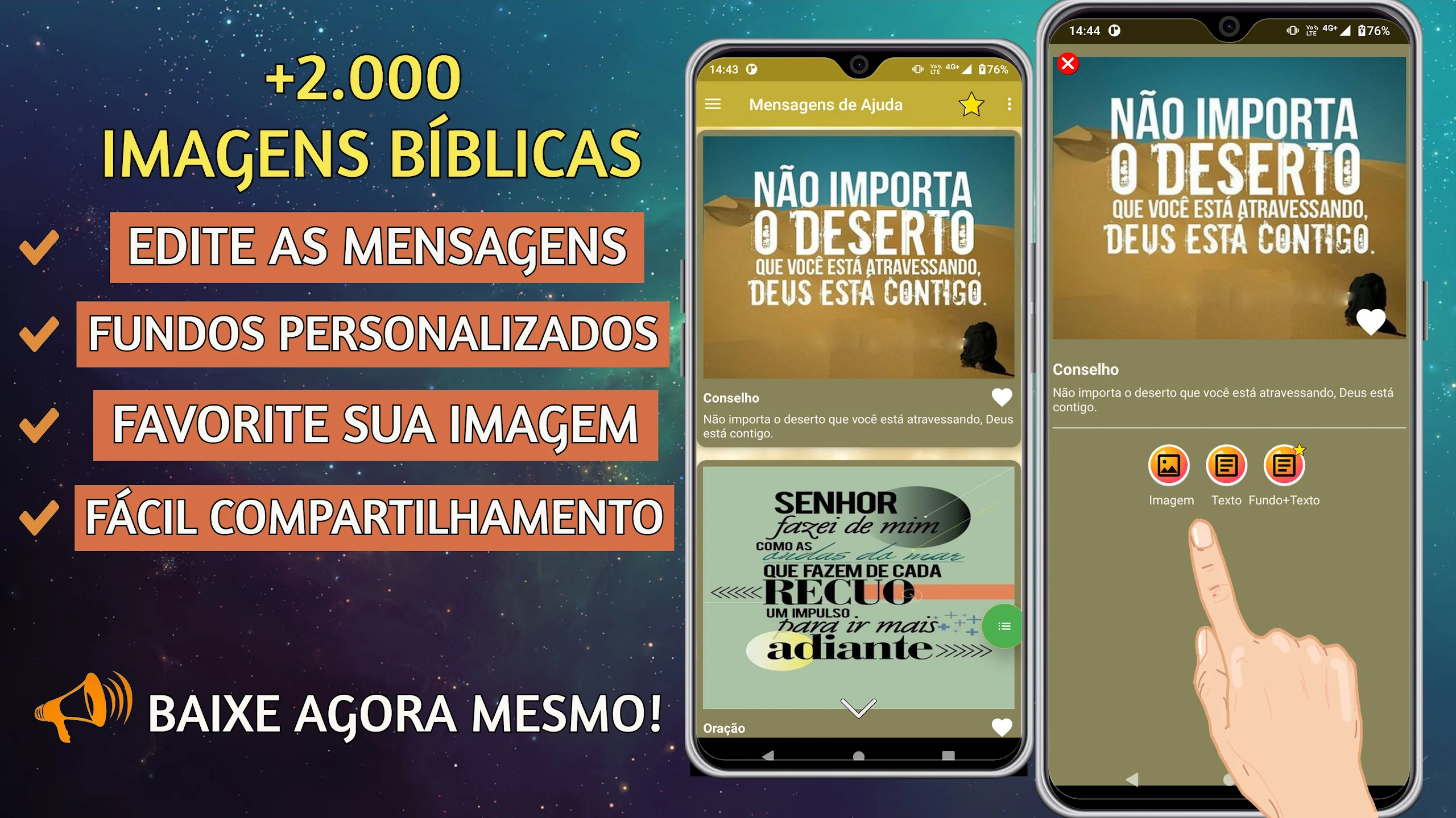 Mensagens Bíblicas e Frases Screenshot1