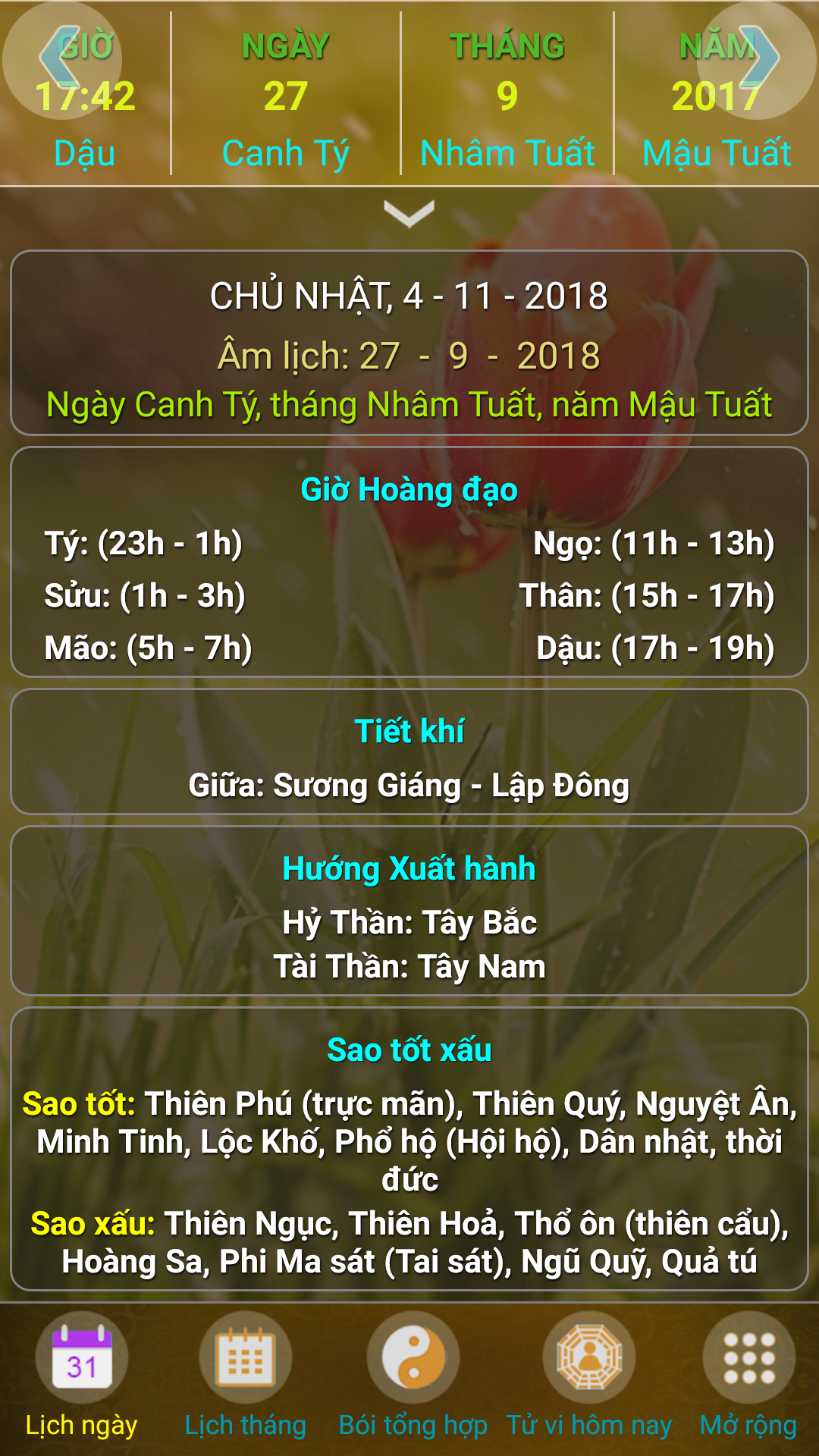 Bói Tổng Hợp - Tử Vi Toàn Tập Screenshot12