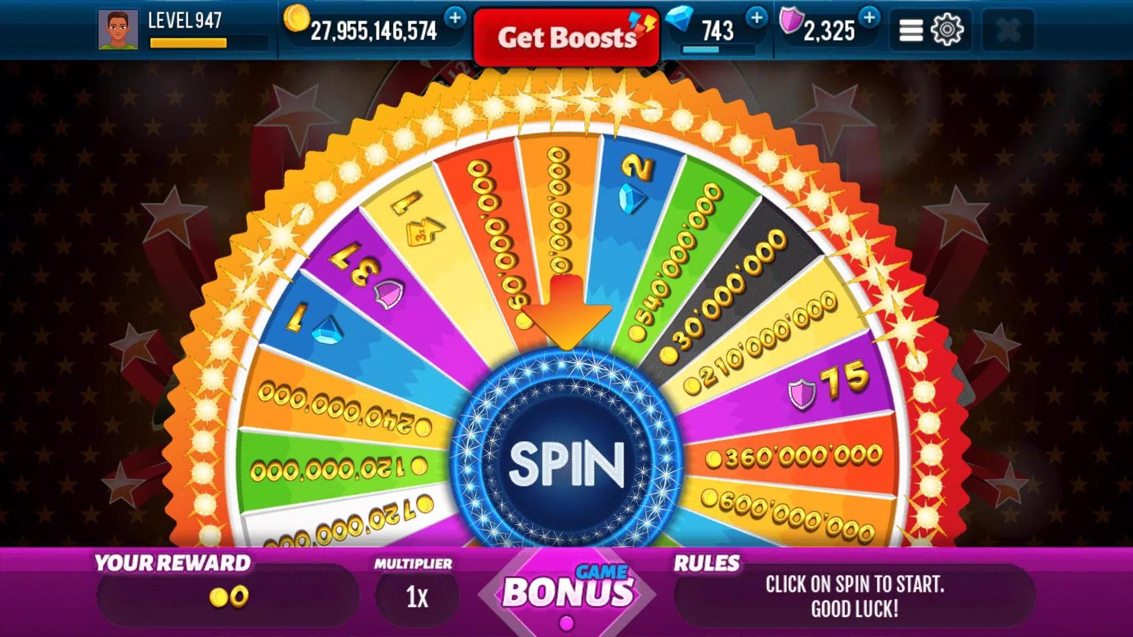 Luck & Win Slots Casino Screenshot1