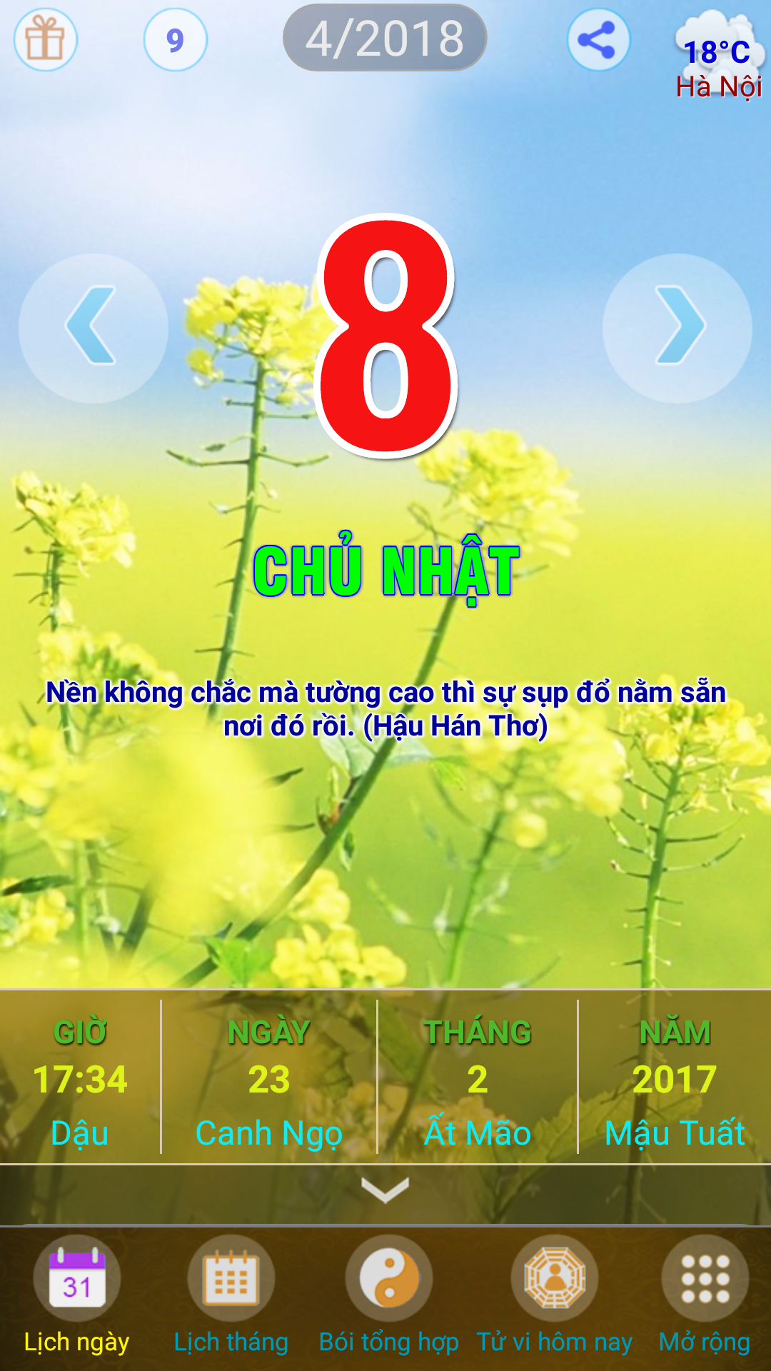 Bói Tổng Hợp - Tử Vi Toàn Tập Screenshot19