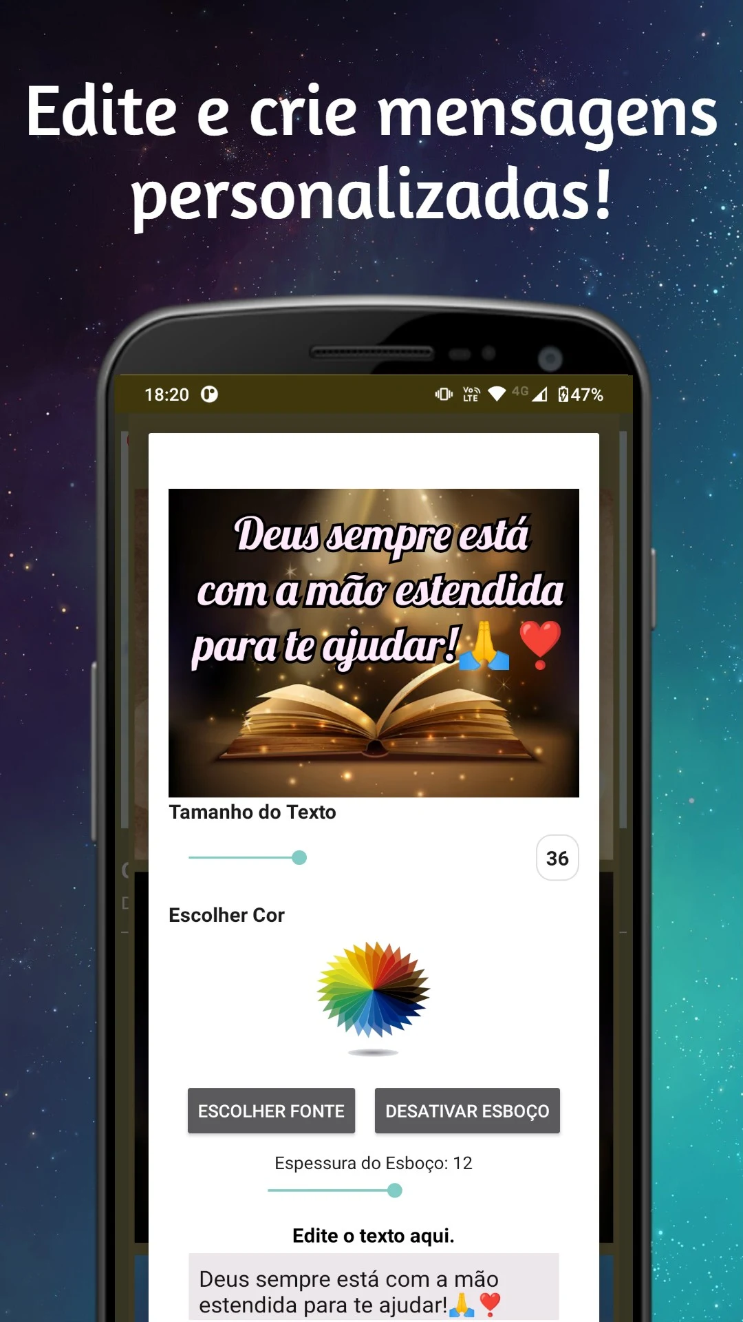 Mensagens Bíblicas e Frases Screenshot4