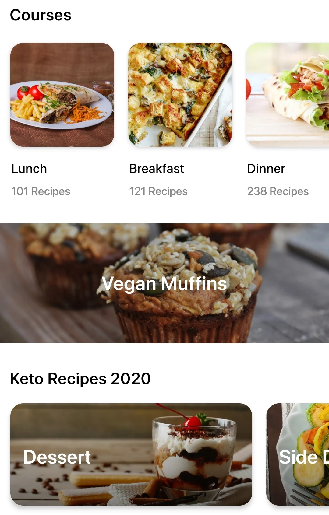 Vegetarian Recipes App Screenshot6