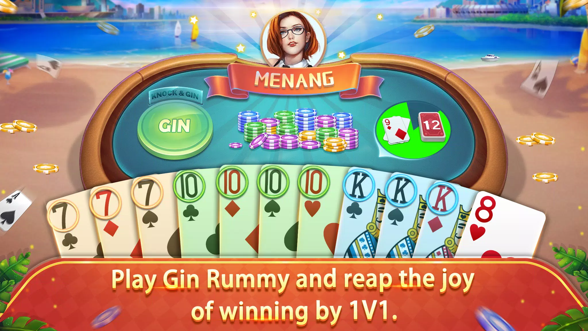 Gin Rummy Lami mahjong Texas Screenshot4