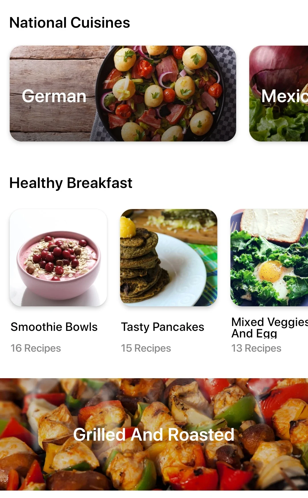 Vegetarian Recipes App Screenshot7